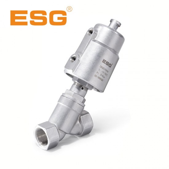 Esg 1-1/4" - 316 Paslanmaz Pistonlu Vana B 63mm Aktüatör Çift Etkili 